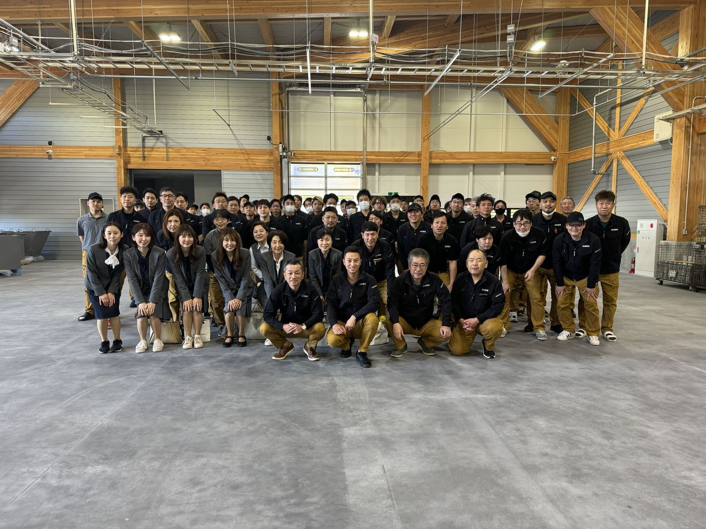 社員の集合写真
